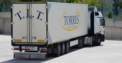 camión de transportes Torres